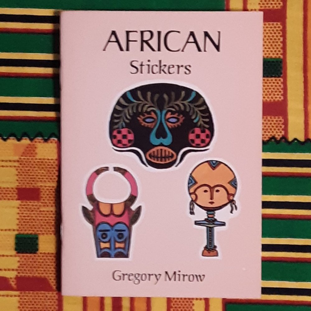 African Stickers Dover African Art & Design Gregory Mirow